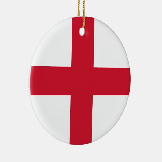 Ornament met vlag van Engeland (Rechts)
