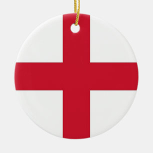 Ornament met vlag van Engeland