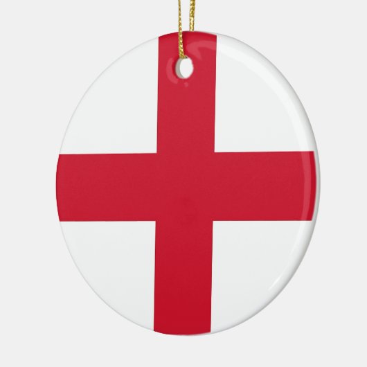 Ornament met vlag van Engeland (Links)