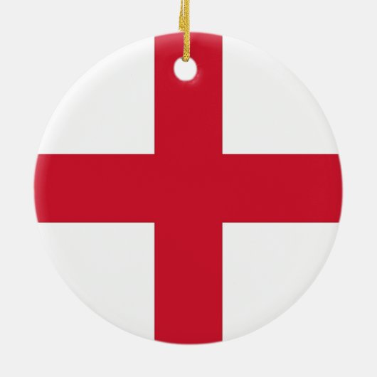 Ornament met vlag van Engeland (Achterkant)