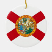 Ornament met vlag van Florida (Voorkant)