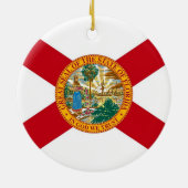 Ornament met vlag van Florida (Achterkant)