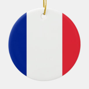 Ornament met vlag van Frankrijk