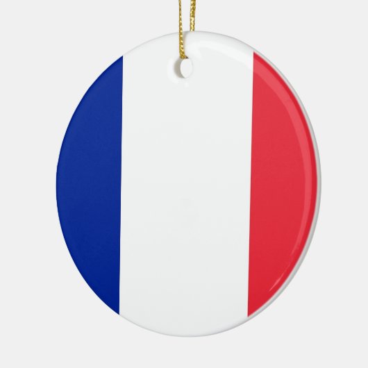 Ornament met vlag van Frankrijk (Links)