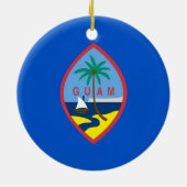 Ornament met vlag van Guam (Achterkant)