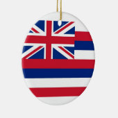 Ornament met vlag van Hawaii (Rechts)