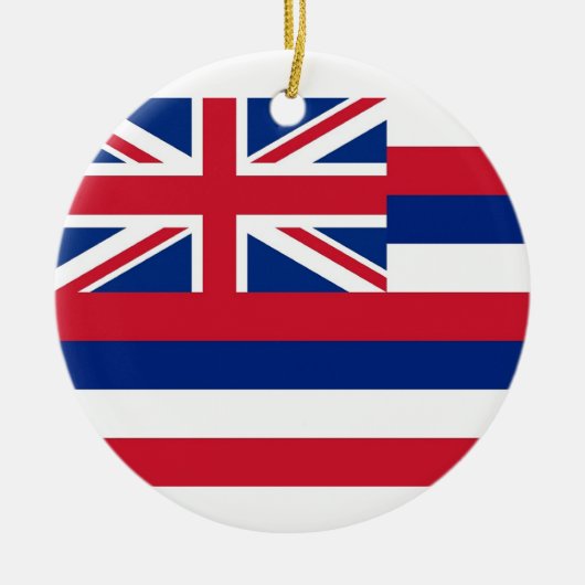 Ornament met vlag van Hawaii (Voorkant)