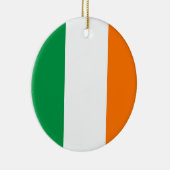 Ornament met vlag van Ierland (Rechts)