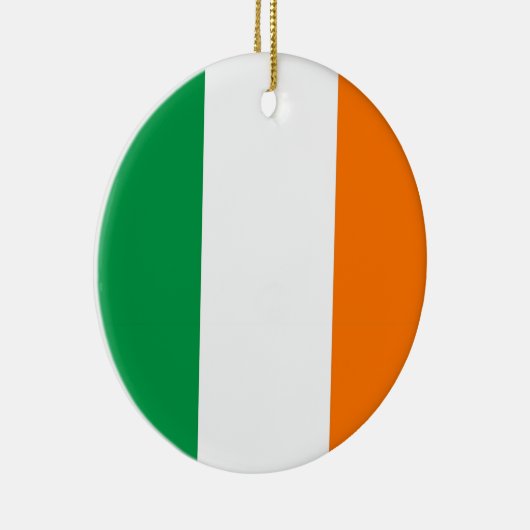 Ornament met vlag van Ierland (Rechts)