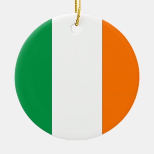 Ornament met vlag van Ierland (Voorkant)