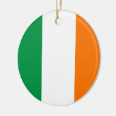Ornament met vlag van Ierland (Links)