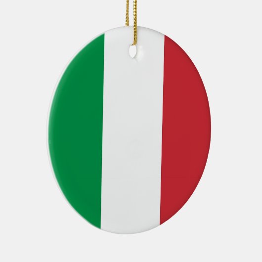 Ornament met vlag van Italië (Rechts)