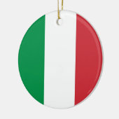 Ornament met vlag van Italië (Links)
