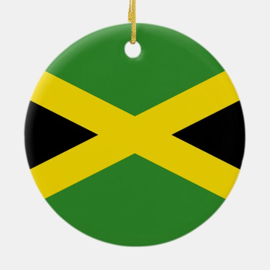 Ornament met vlag van Jamaica (Achterkant)