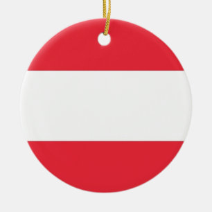 Ornament met vlag van Oostenrijk