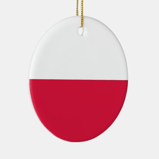 Ornament met vlag van Polen (Rechts)
