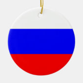 Ornament met vlag van Rusland (Voorkant)