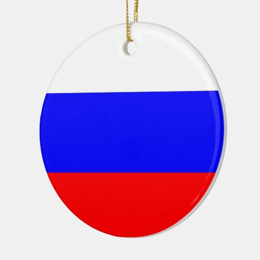 Ornament met vlag van Rusland (Links)