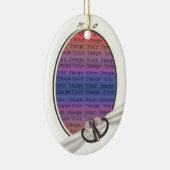 Ornament met zwarte & witte diamant (Rechts)