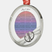 Ornament met zwarte & witte diamant (Links)