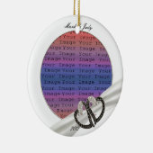 Ornament met zwarte & witte diamant (Rechts)