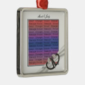 Ornament met zwarte & witte diamant (Rechts)