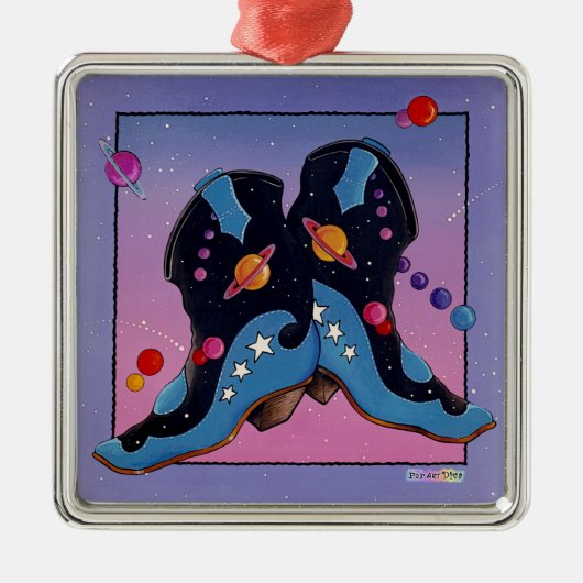 Ornament - Midnight Cowboy Boots (Voorkant)