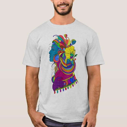 Ornament mode schoonheid t-shirt (Voorkant)