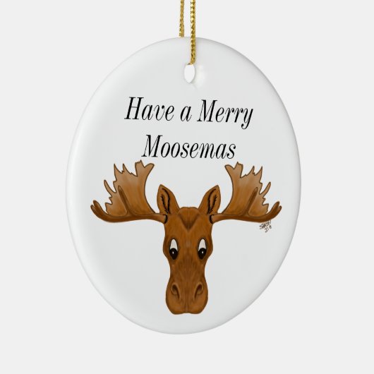 Ornament Moose, merry mosemas (Rechts)