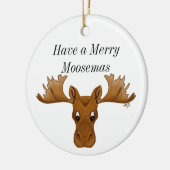 Ornament Moose, merry mosemas (Links)