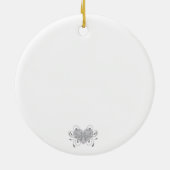 Ornament Moose, merry mosemas (Achterkant)