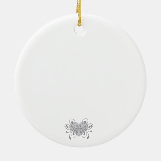 Ornament Moose, merry mosemas (Achterkant)