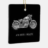 Ornament motorfiets (Rechts)