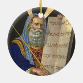ornament "Mozes en de tien geboden" (Achterkant)