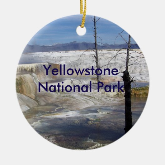 Ornament Nationaal Park Yellowstone (Voorkant)