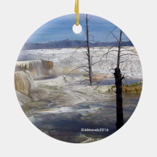 Ornament Nationaal Park Yellowstone (Achterkant)