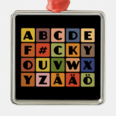 Ornament Naughty Alphabets (Voorkant)