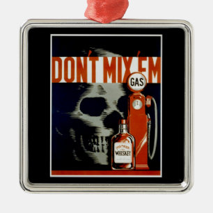  ornament "Niet mengen"