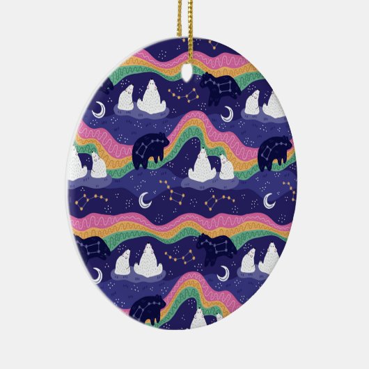 Ornament Noordelijke Lichten (Rechts)