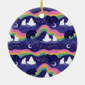 Ornament Noordelijke Lichten (Achterkant)