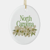  Ornament North Carolina met Dogwood (Rechts)