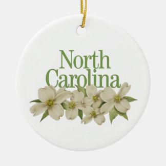  Ornament North Carolina met Dogwood
