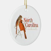  Ornament North Carolina met kardinaal (Rechts)
