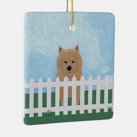 Ornament Norwich Terrier (Rechts)