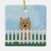 Ornament Norwich Terrier (Voorkant)