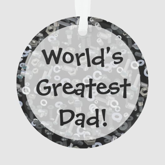 Ornament - Noten en bouten (achterkant)