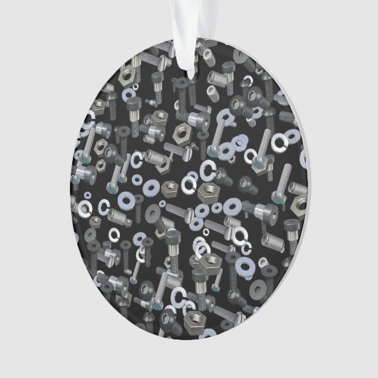 Ornament - Noten en bouten (voorkant)