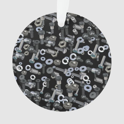 Ornament - Noten en bouten (voorkant)