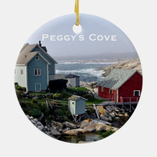 Ornament Nova Scotia Landscape (Achterkant)