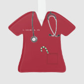 Ornament Nurse Keepomwille (achterkant)